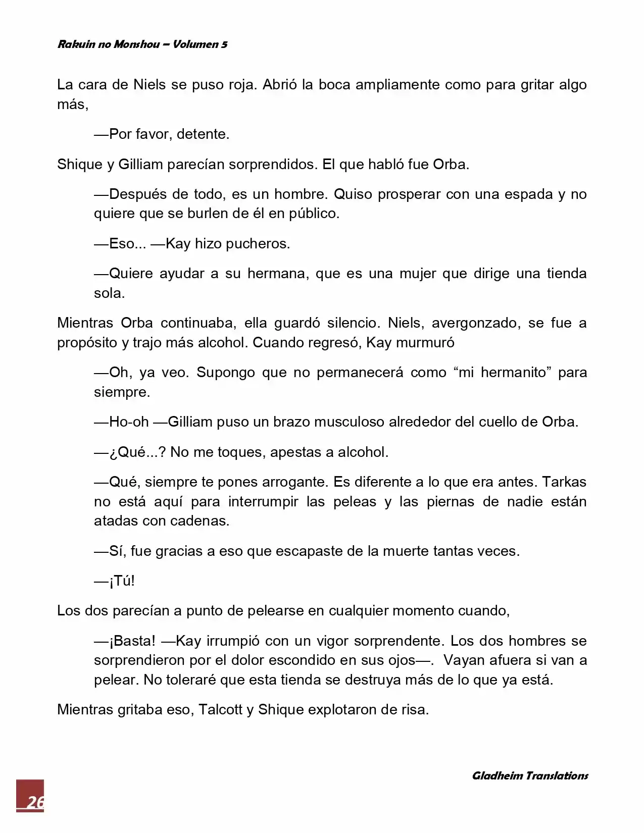 Rakuin No Monshou (Novela) - Capítulo 36 - Página 26 - LectorTMOo