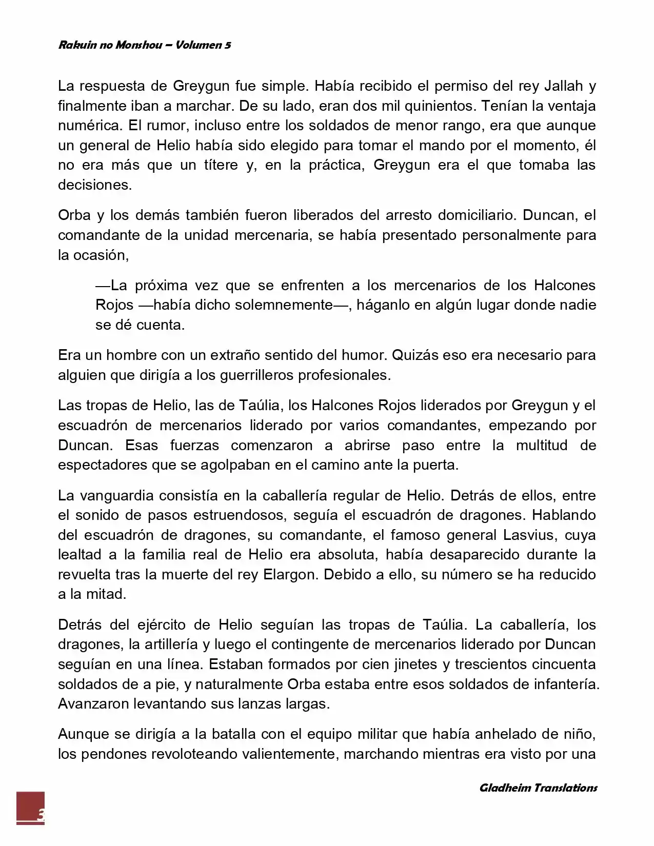 Rakuin No Monshou (Novela) - Capítulo 37 - Página 3 - LectorTMOo