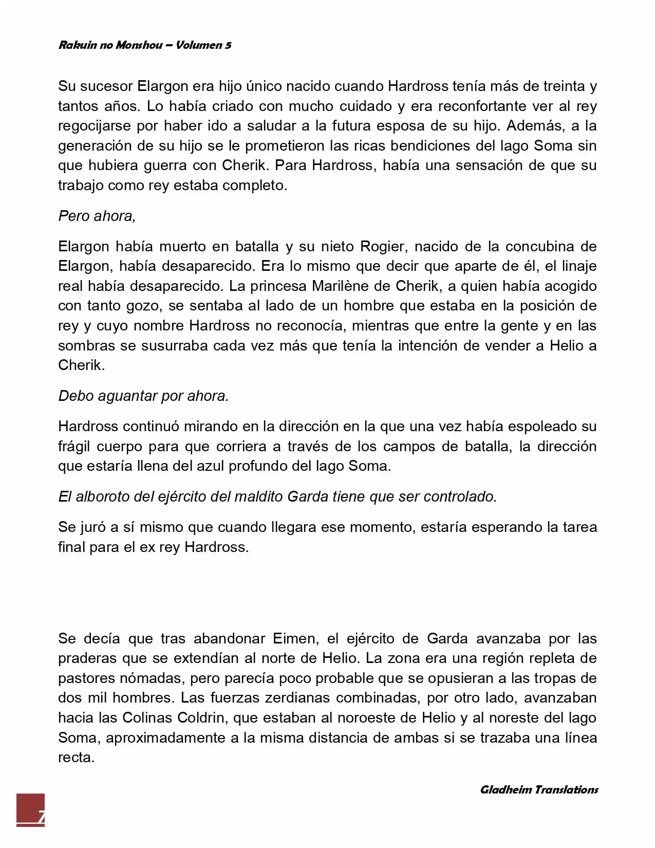 Rakuin No Monshou (Novela) - Capítulo 37 - Página 7 - LectorTMOo