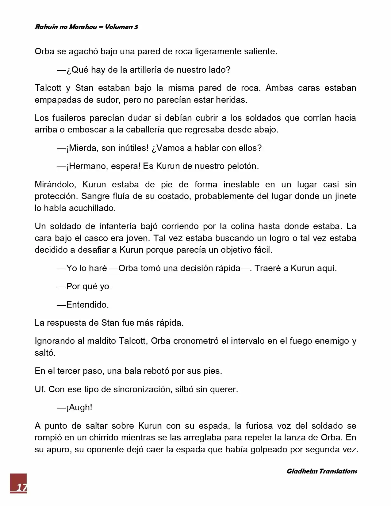 Rakuin No Monshou (Novela) - Capítulo 37 - Página 17 - LectorTMOo