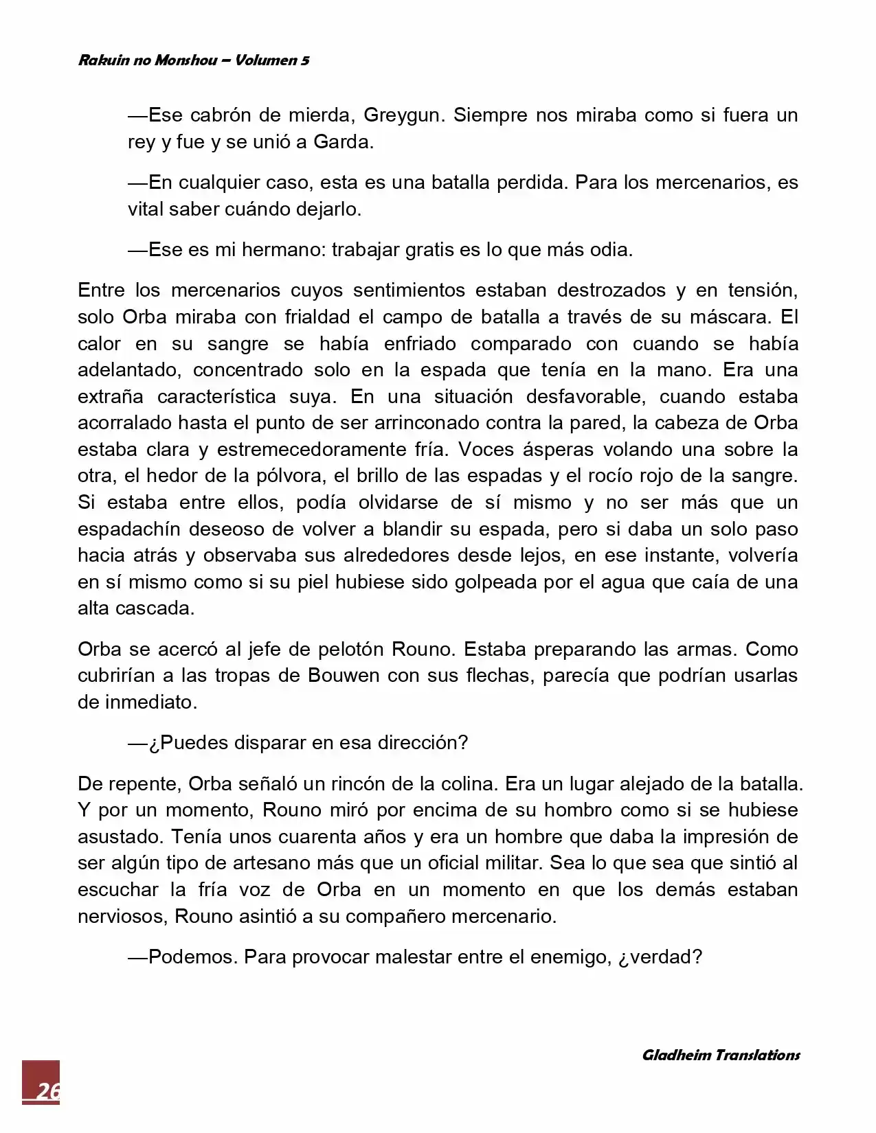Rakuin No Monshou (Novela) - Capítulo 37 - Página 26 - LectorTMOo