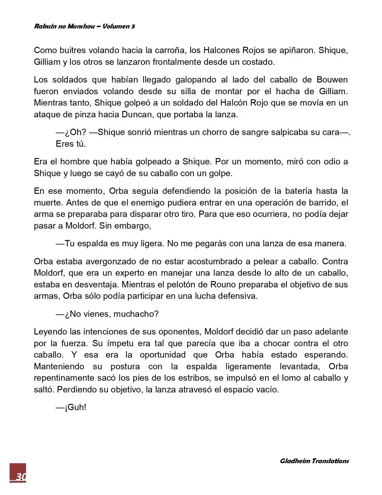 Rakuin No Monshou (Novela) - Capítulo 37 - Página 30 - LectorTMOo