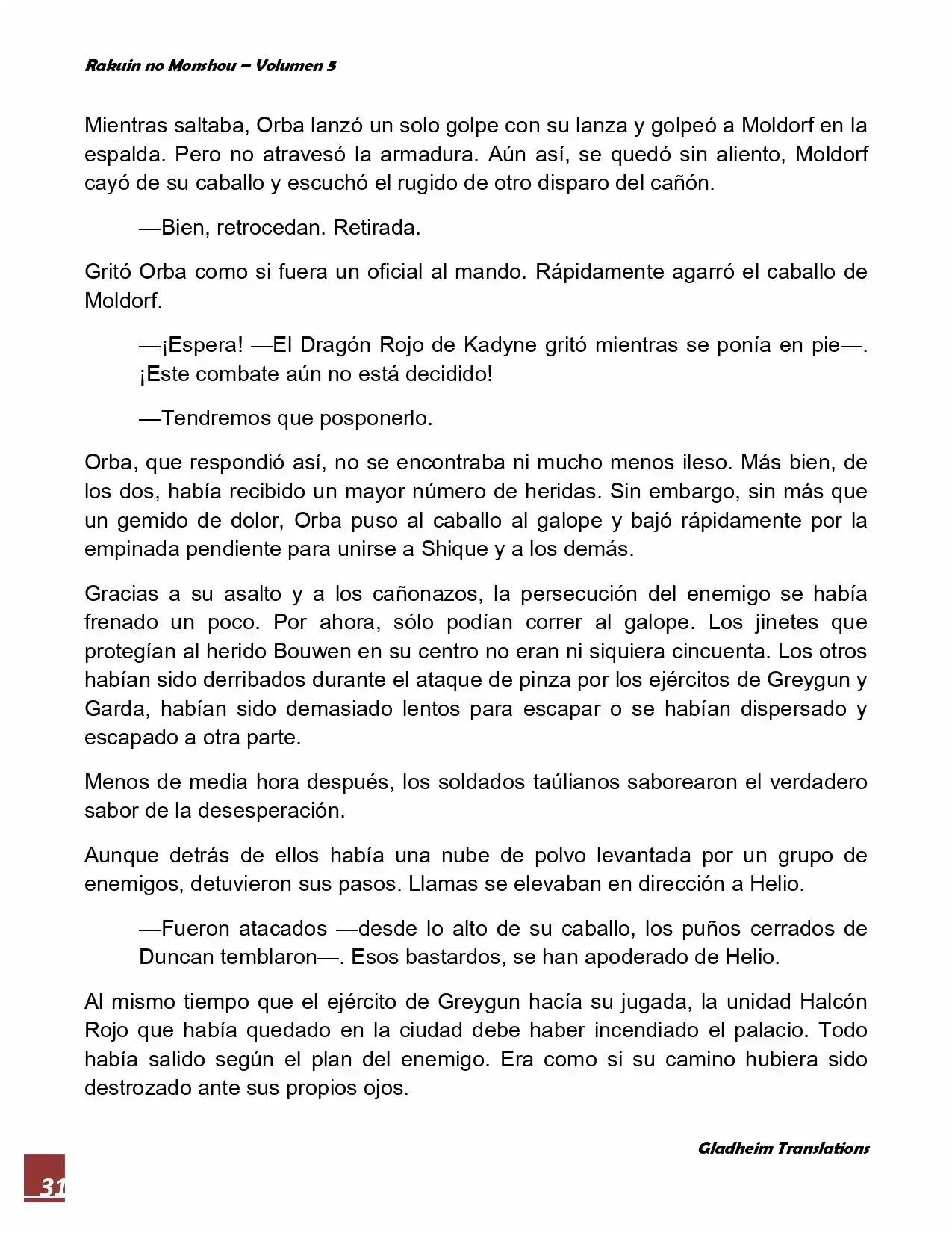 Rakuin No Monshou (Novela) - Capítulo 37 - Página 31 - LectorTMOo