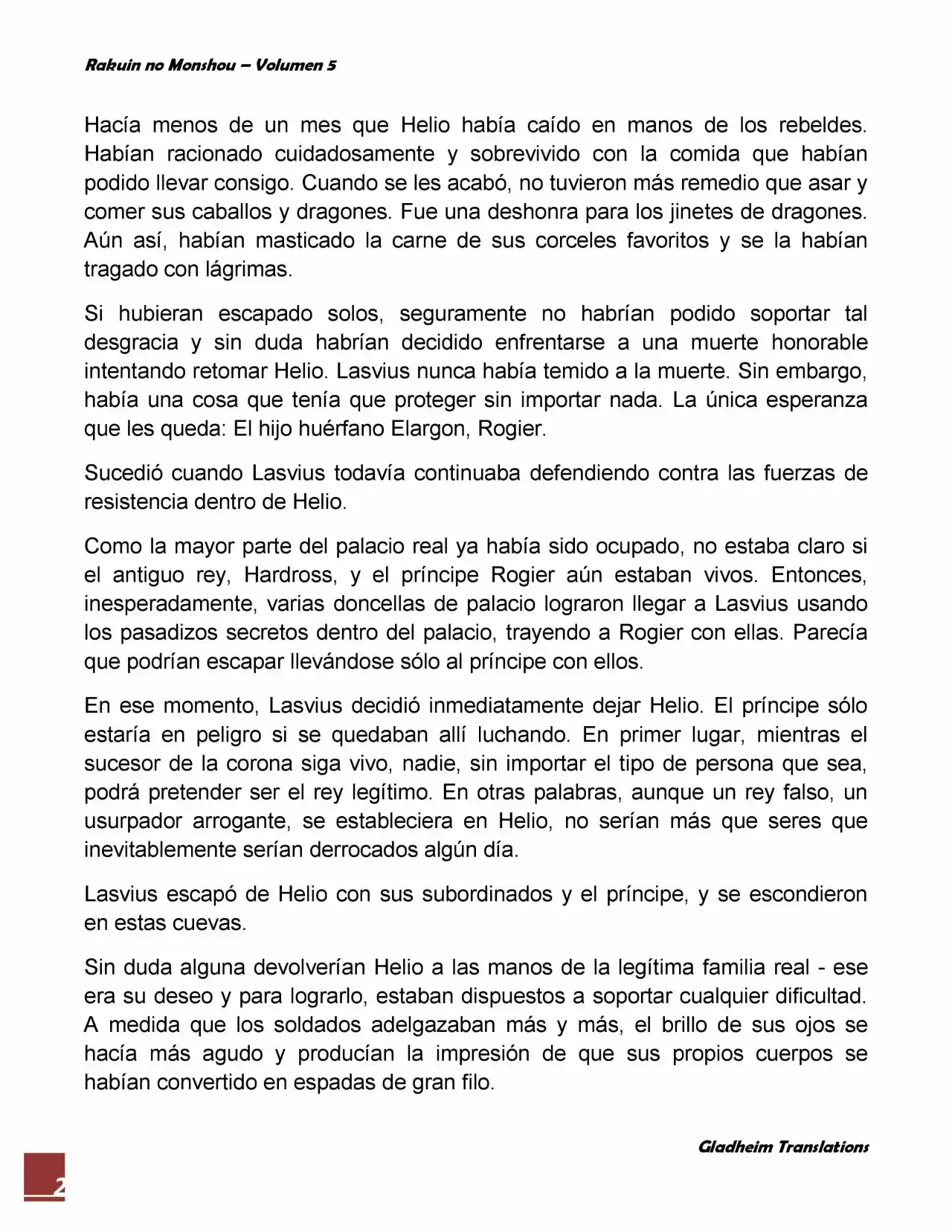 Rakuin No Monshou (Novela) - Capítulo 38 - Página 2 - LectorTMOo