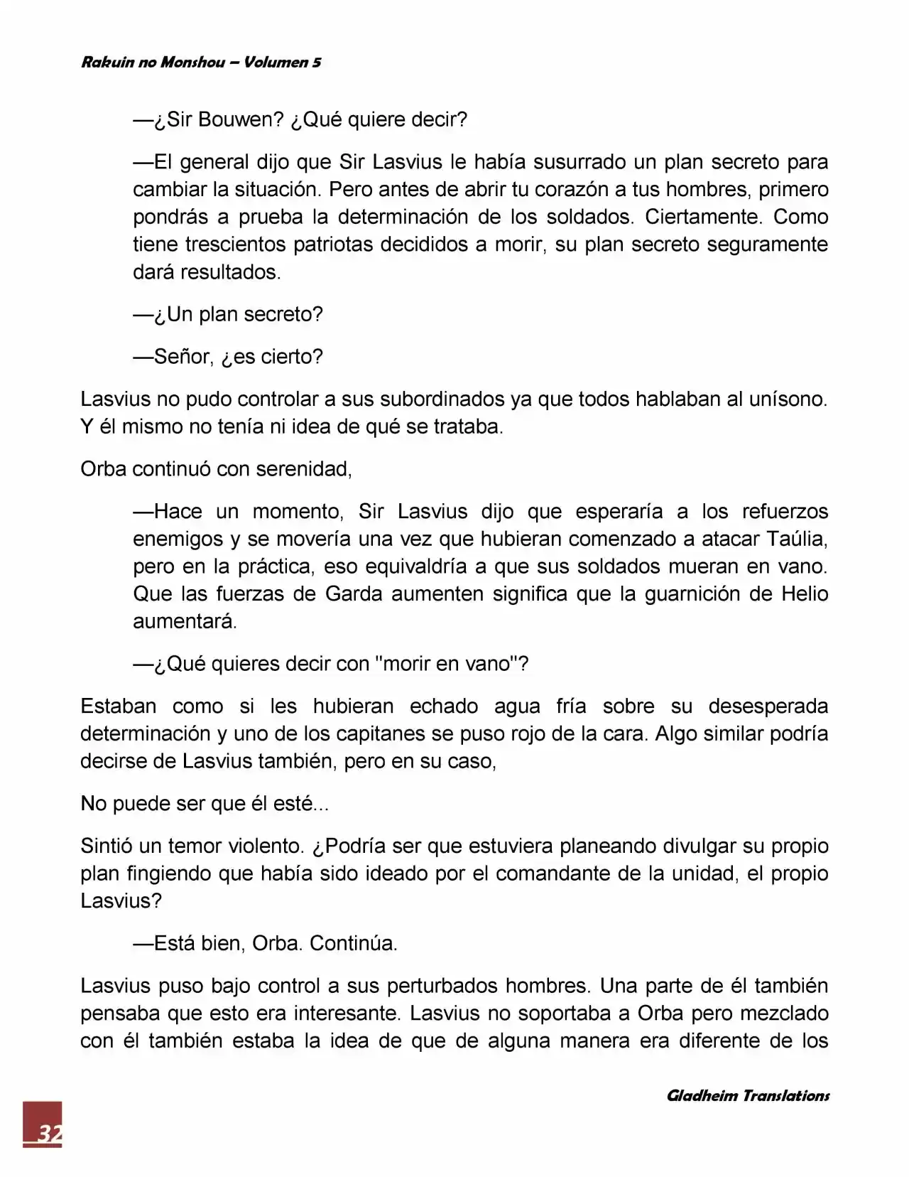 Rakuin No Monshou (Novela) - Capítulo 38 - Página 32 - LectorTMOo