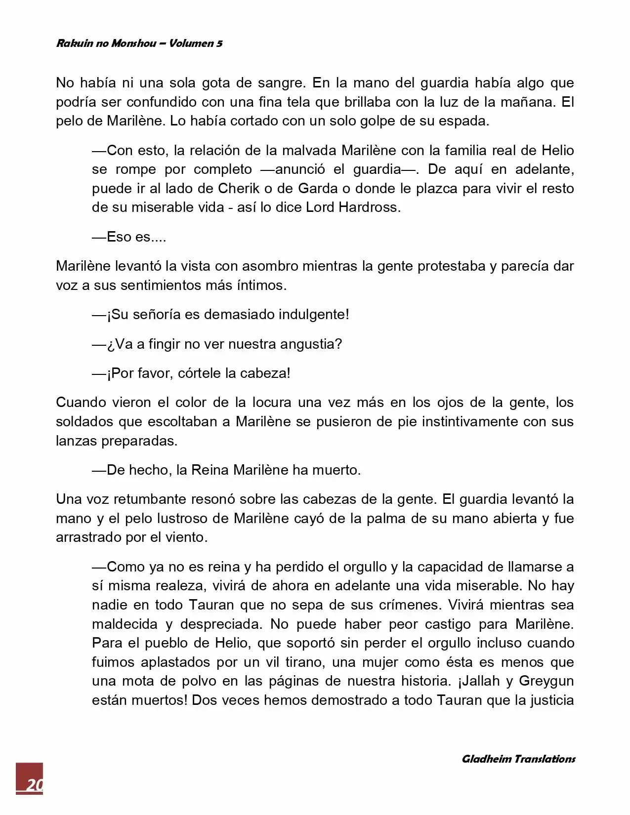 Rakuin No Monshou (Novela) - Capítulo 40 - Página 20 - LectorTMOo