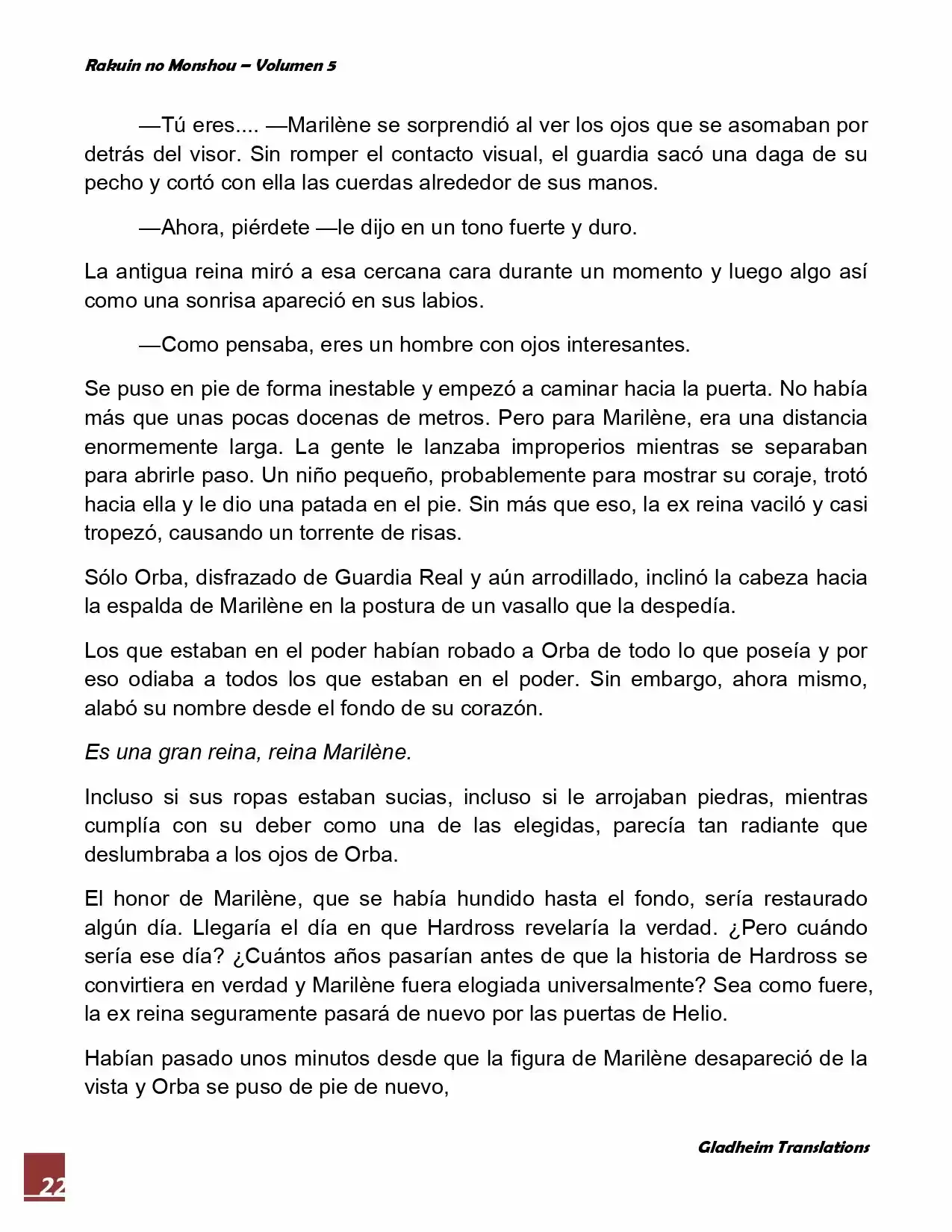 Rakuin No Monshou (Novela) - Capítulo 40 - Página 22 - LectorTMOo