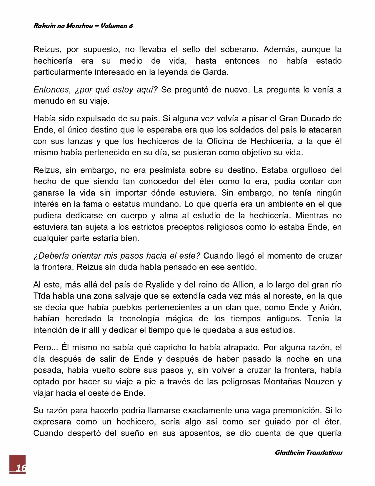 Rakuin No Monshou (Novela) - Capítulo 41 - Página 16 - LectorTMOo