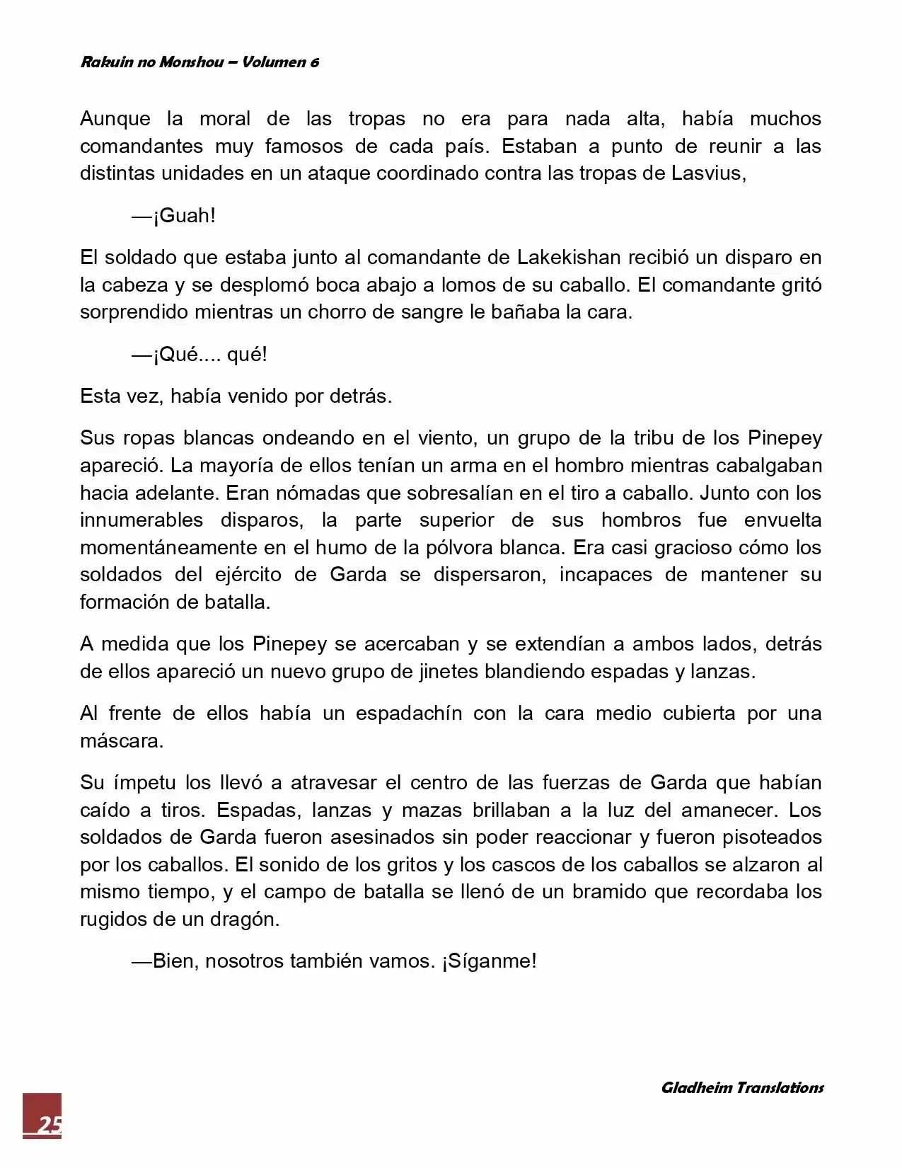 Rakuin No Monshou (Novela) - Capítulo 42 - Página 25 - LectorTMOo