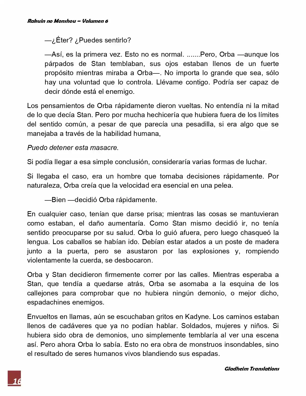 Rakuin No Monshou (Novela) - Capítulo 46 - Página 16 - LectorTMOo