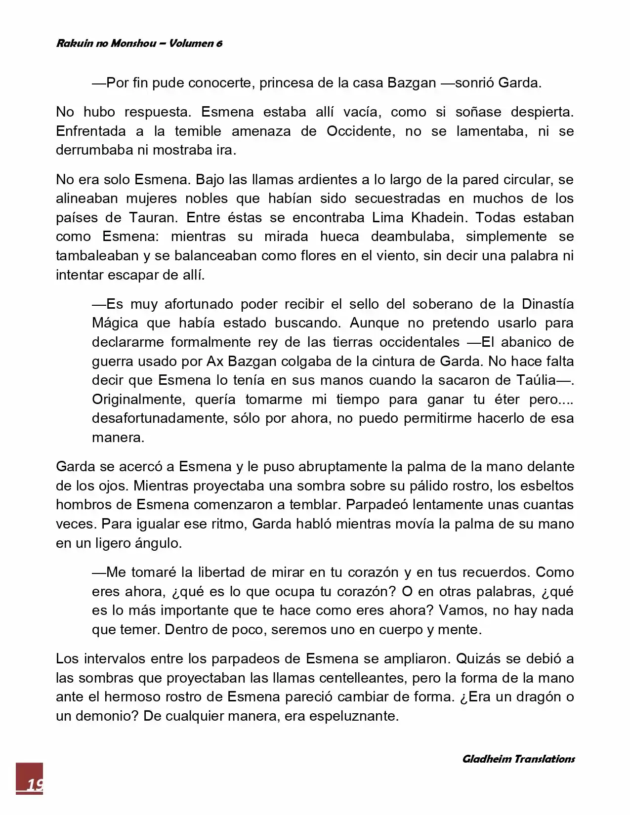 Rakuin No Monshou (Novela) - Capítulo 47 - Página 19 - LectorTMOo