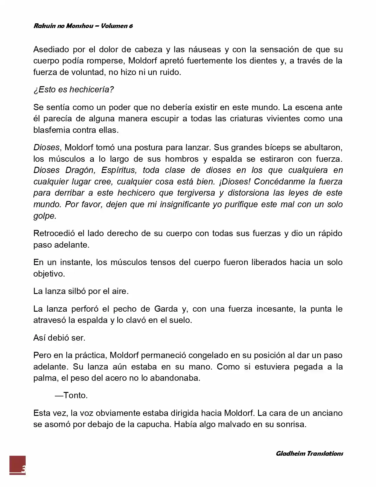 Rakuin No Monshou (Novela) - Capítulo 48 - Página 3 - LectorTMOo