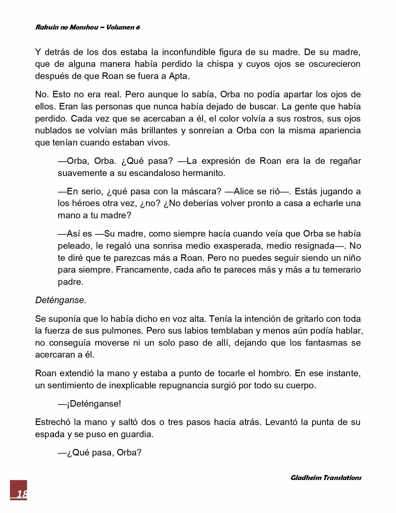 Rakuin No Monshou (Novela) - Capítulo 48 - Página 18 - LectorTMOo