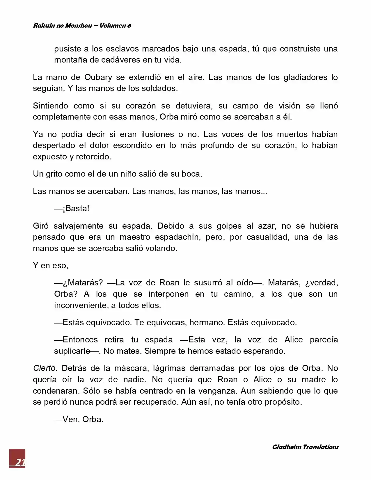 Rakuin No Monshou (Novela) - Capítulo 48 - Página 21 - LectorTMOo