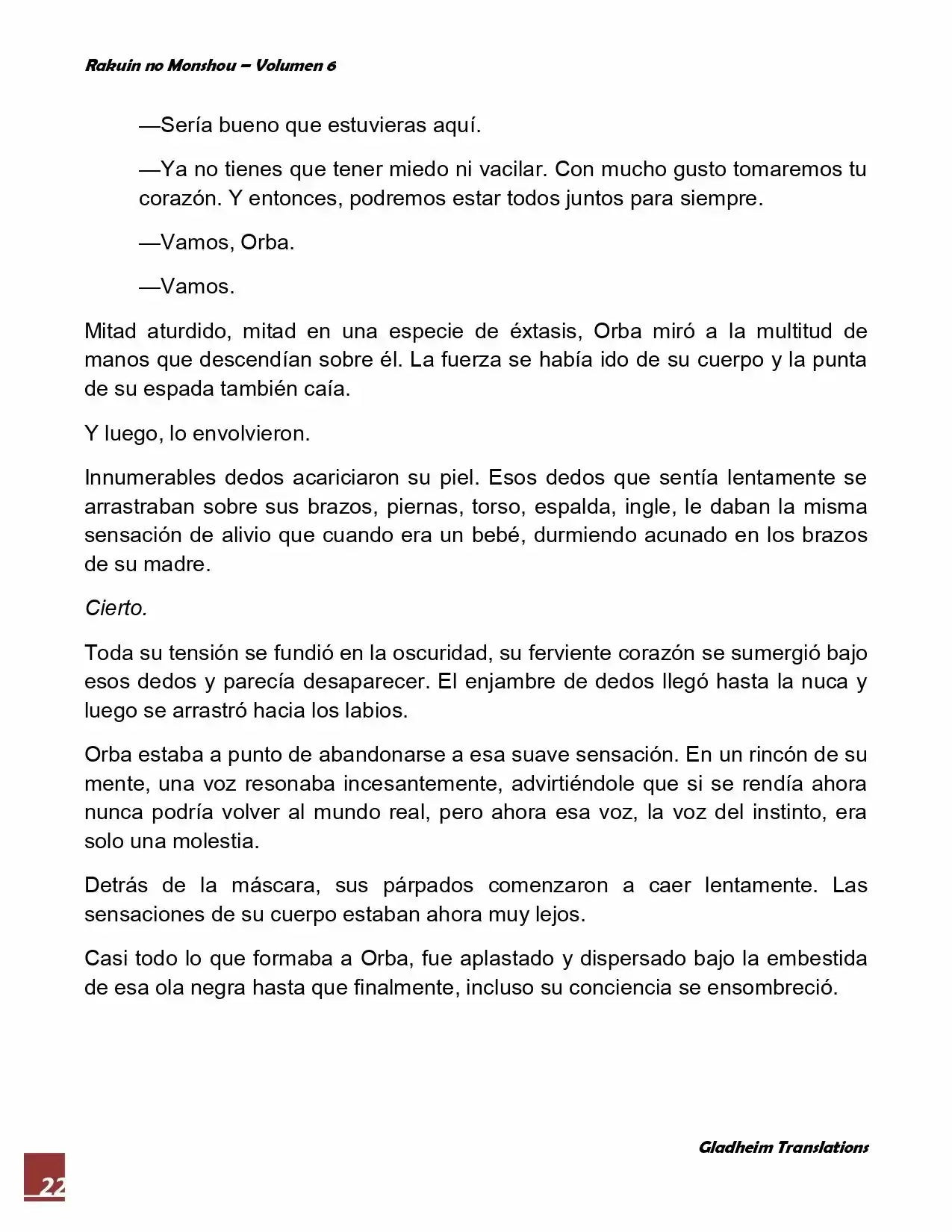 Rakuin No Monshou (Novela) - Capítulo 48 - Página 22 - LectorTMOo