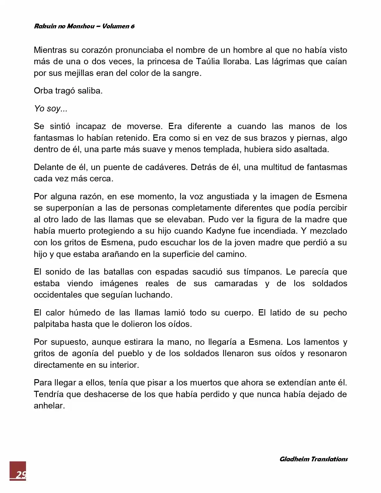Rakuin No Monshou (Novela) - Capítulo 48 - Página 29 - LectorTMOo
