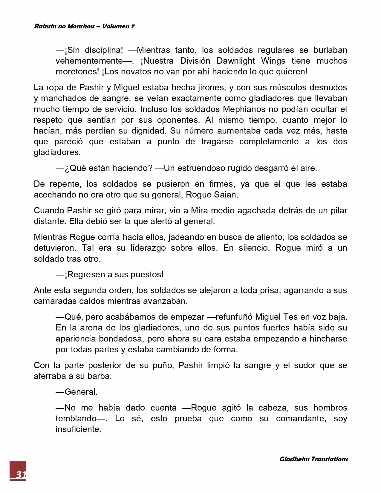 Rakuin No Monshou (Novela) - Capítulo 52 - Página 31 - LectorTMOo