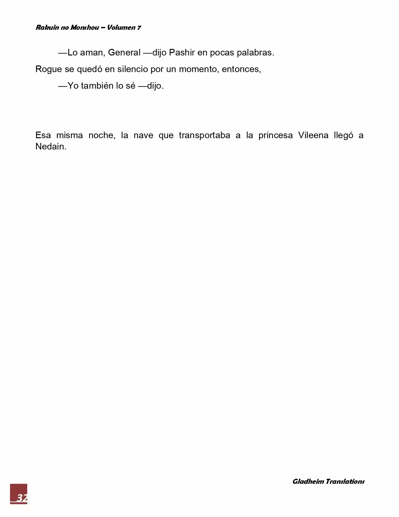 Rakuin No Monshou (Novela) - Capítulo 52 - Página 32 - LectorTMOo