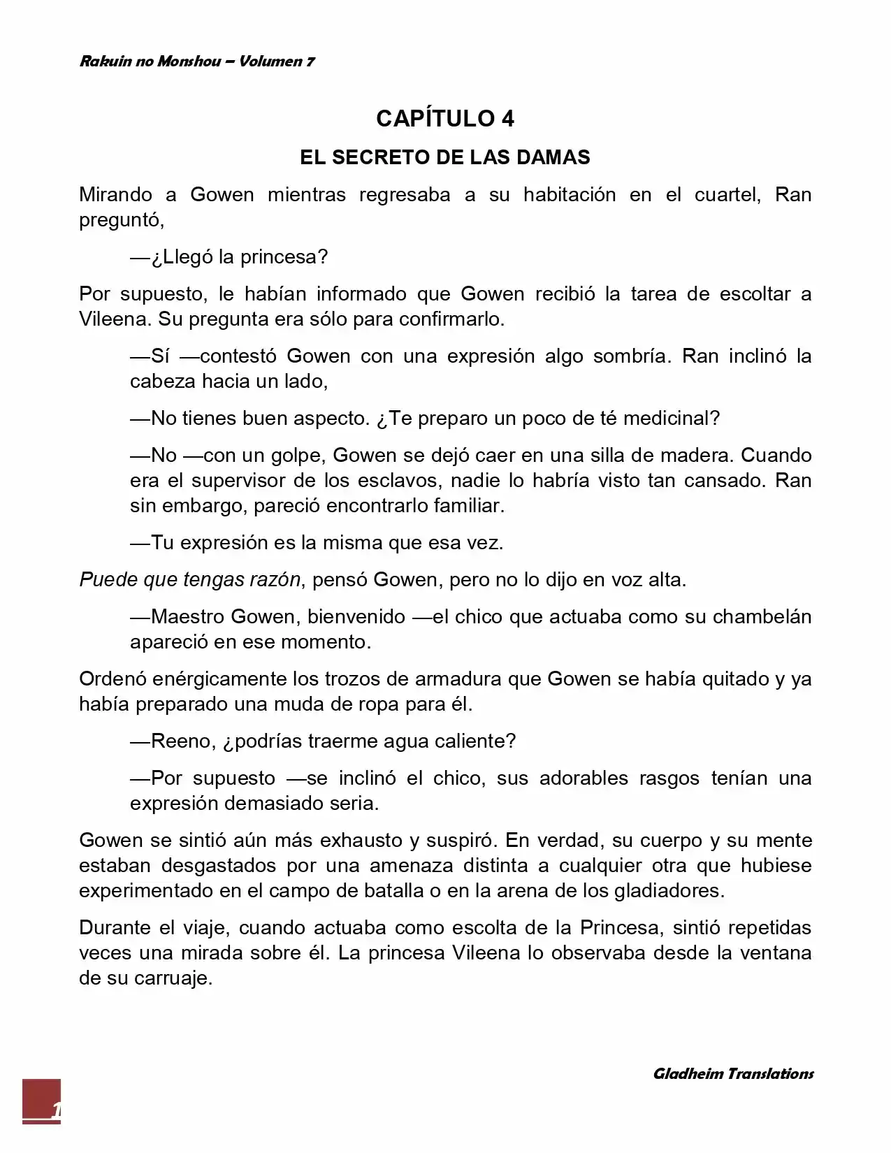 Rakuin No Monshou (Novela) - Capítulo 53 - Página 1 - LectorTMOo