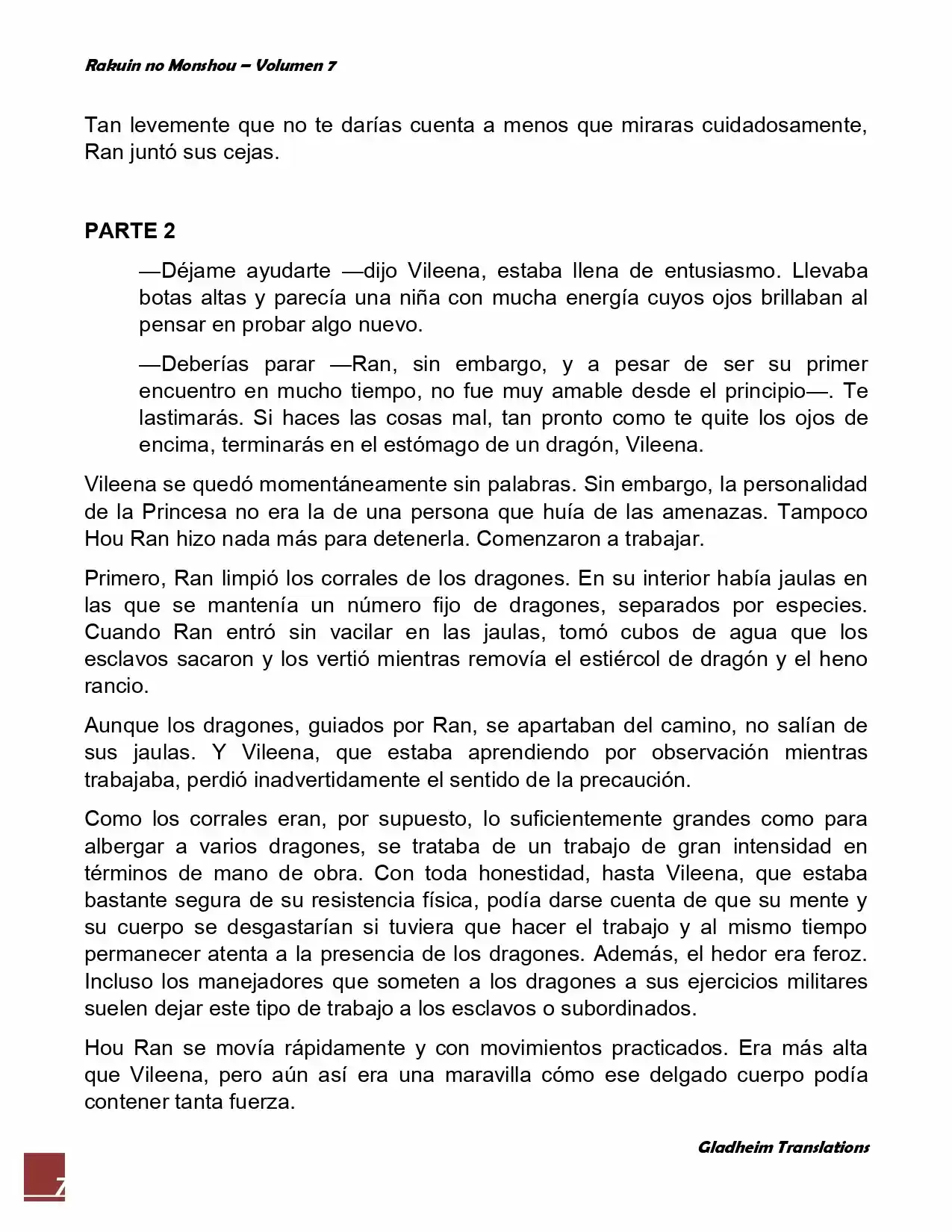 Rakuin No Monshou (Novela) - Capítulo 53 - Página 7 - LectorTMOo