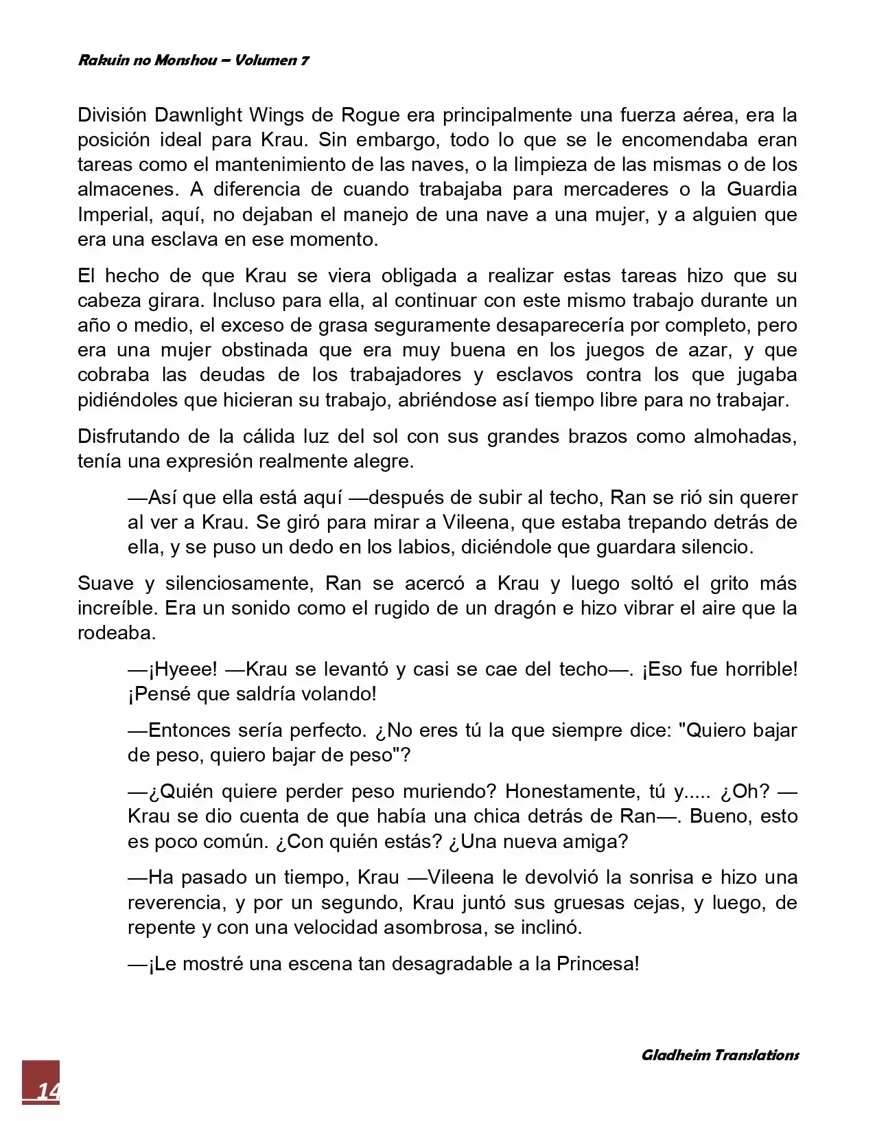 Rakuin No Monshou (Novela) - Capítulo 53 - Página 14 - LectorTMOo