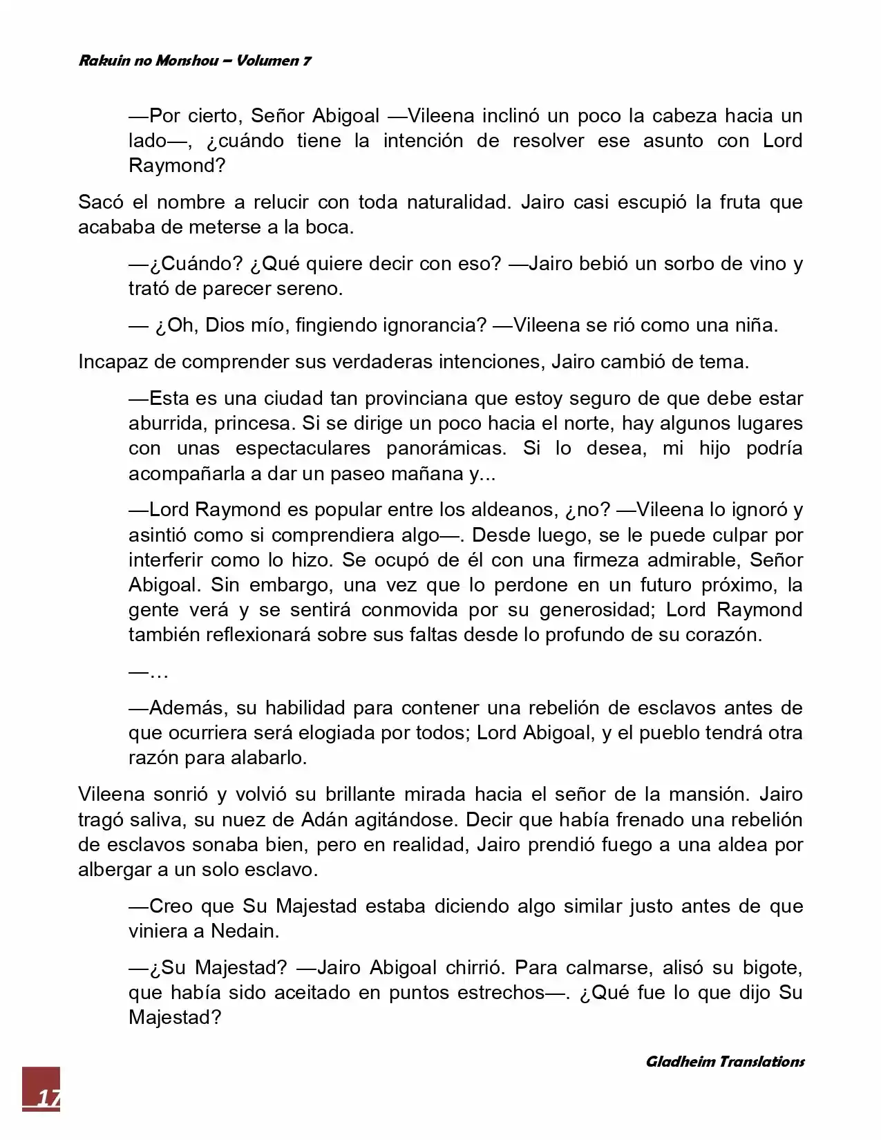 Rakuin No Monshou (Novela) - Capítulo 53 - Página 17 - LectorTMOo