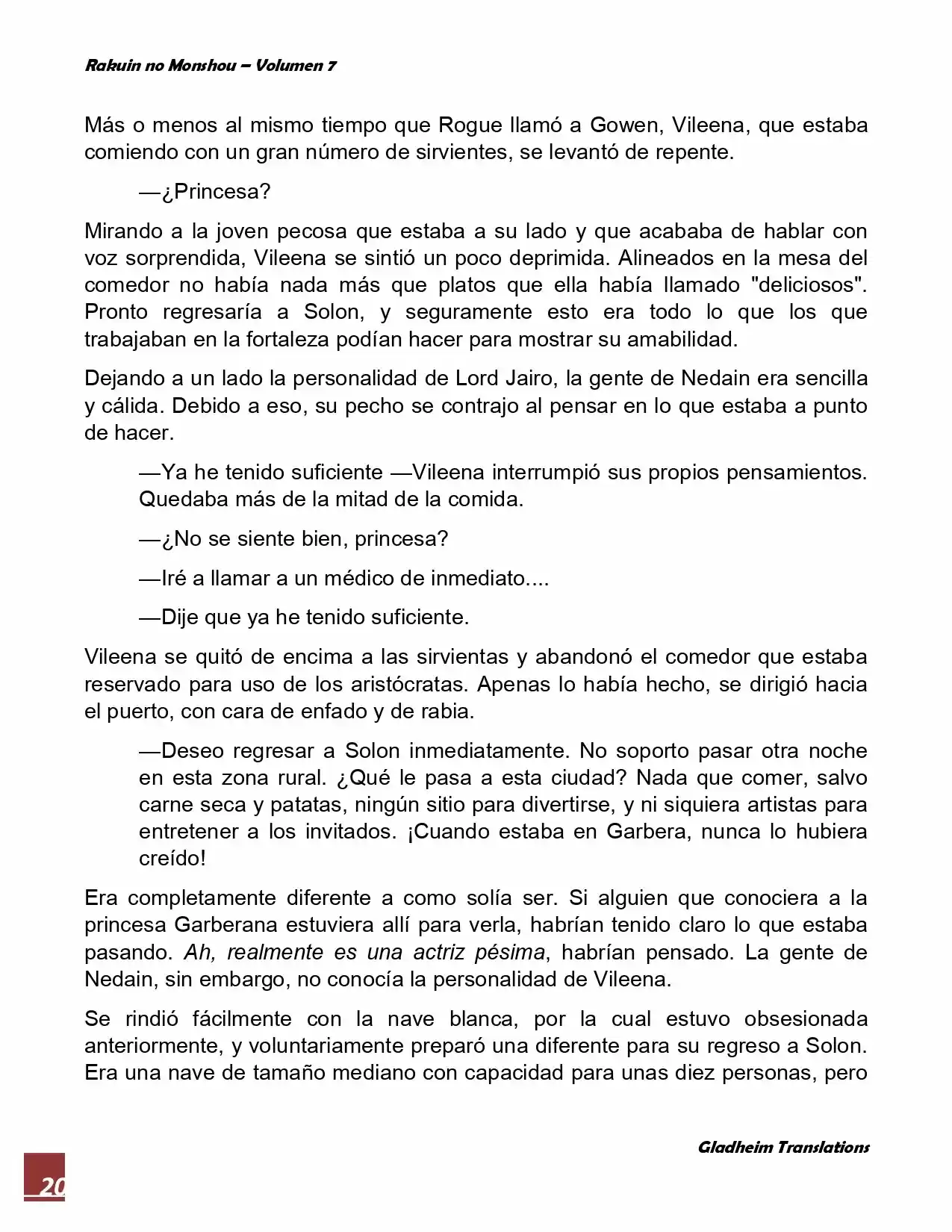 Rakuin No Monshou (Novela) - Capítulo 53 - Página 20 - LectorTMOo
