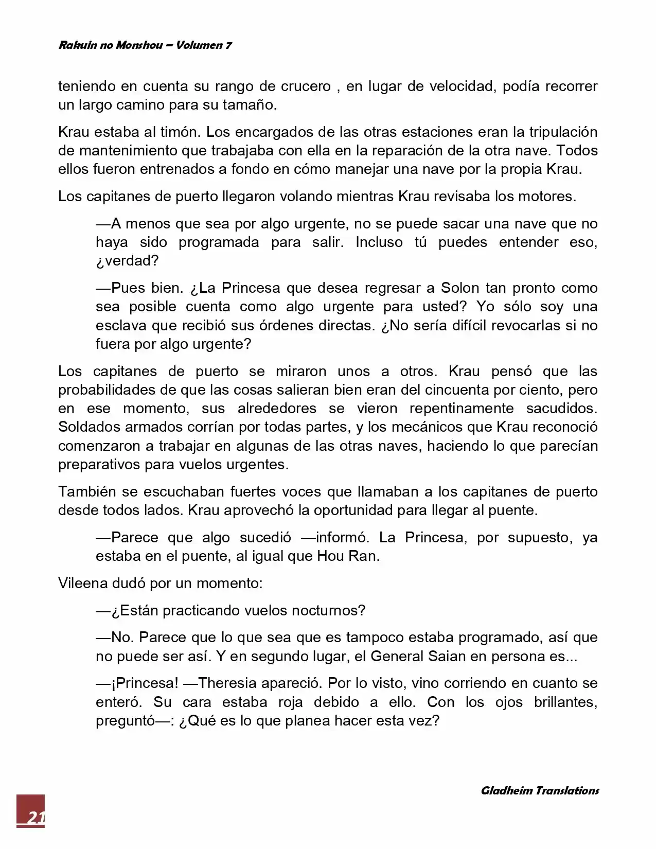 Rakuin No Monshou (Novela) - Capítulo 53 - Página 21 - LectorTMOo