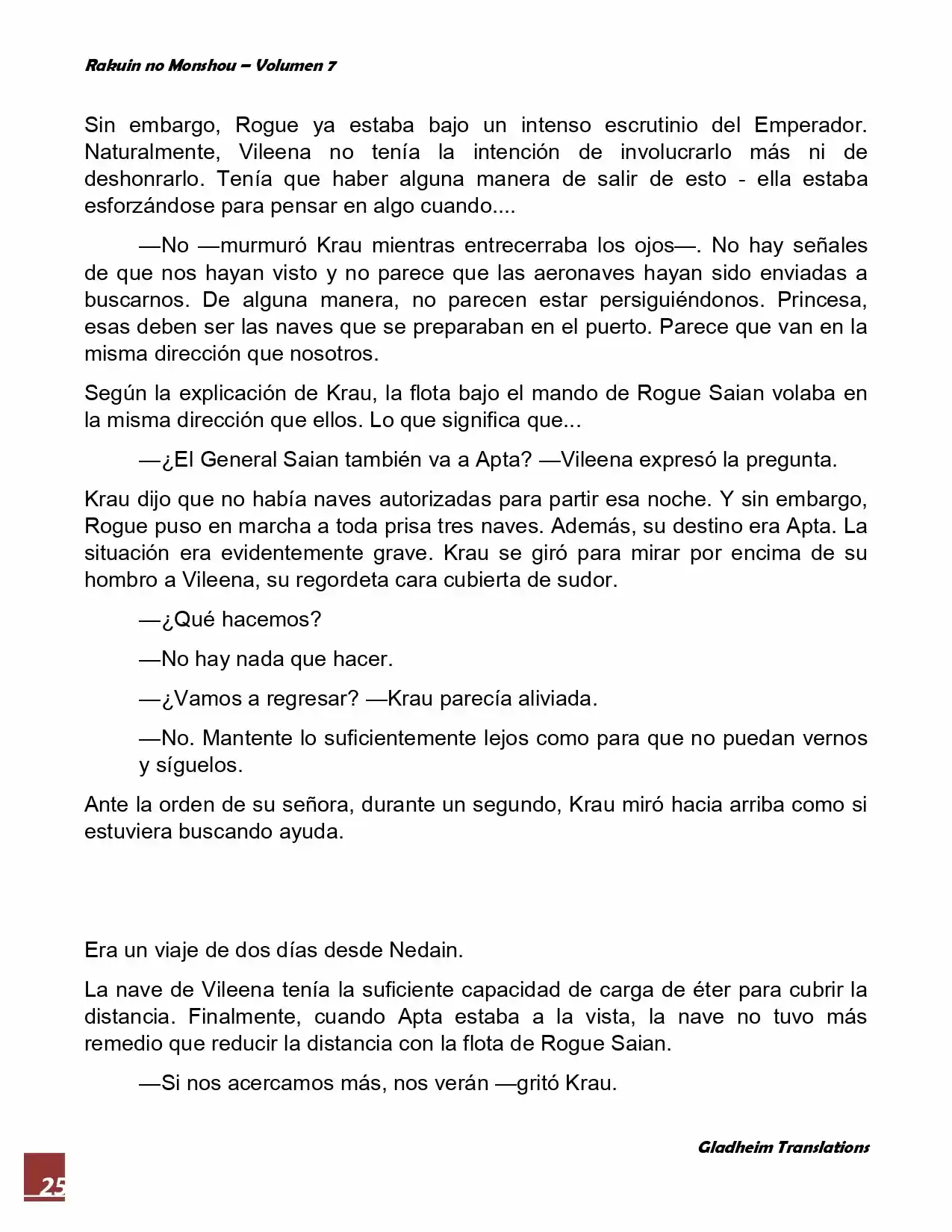 Rakuin No Monshou (Novela) - Capítulo 53 - Página 25 - LectorTMOo
