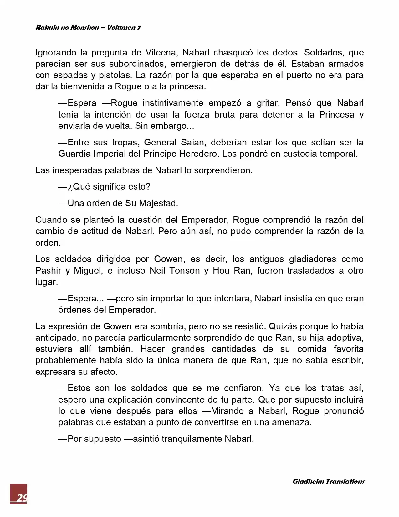 Rakuin No Monshou (Novela) - Capítulo 53 - Página 29 - LectorTMOo