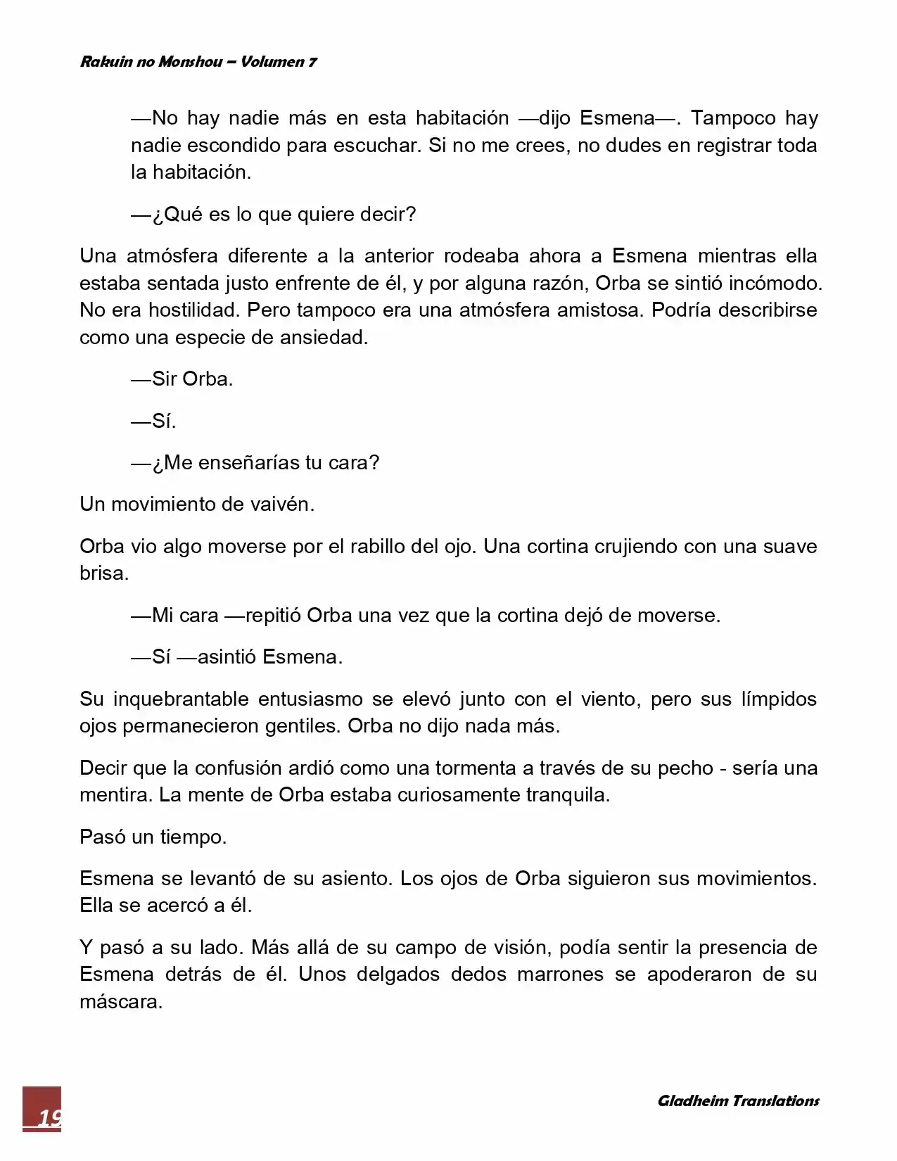 Rakuin No Monshou (Novela) - Capítulo 54 - Página 19 - LectorTMOo