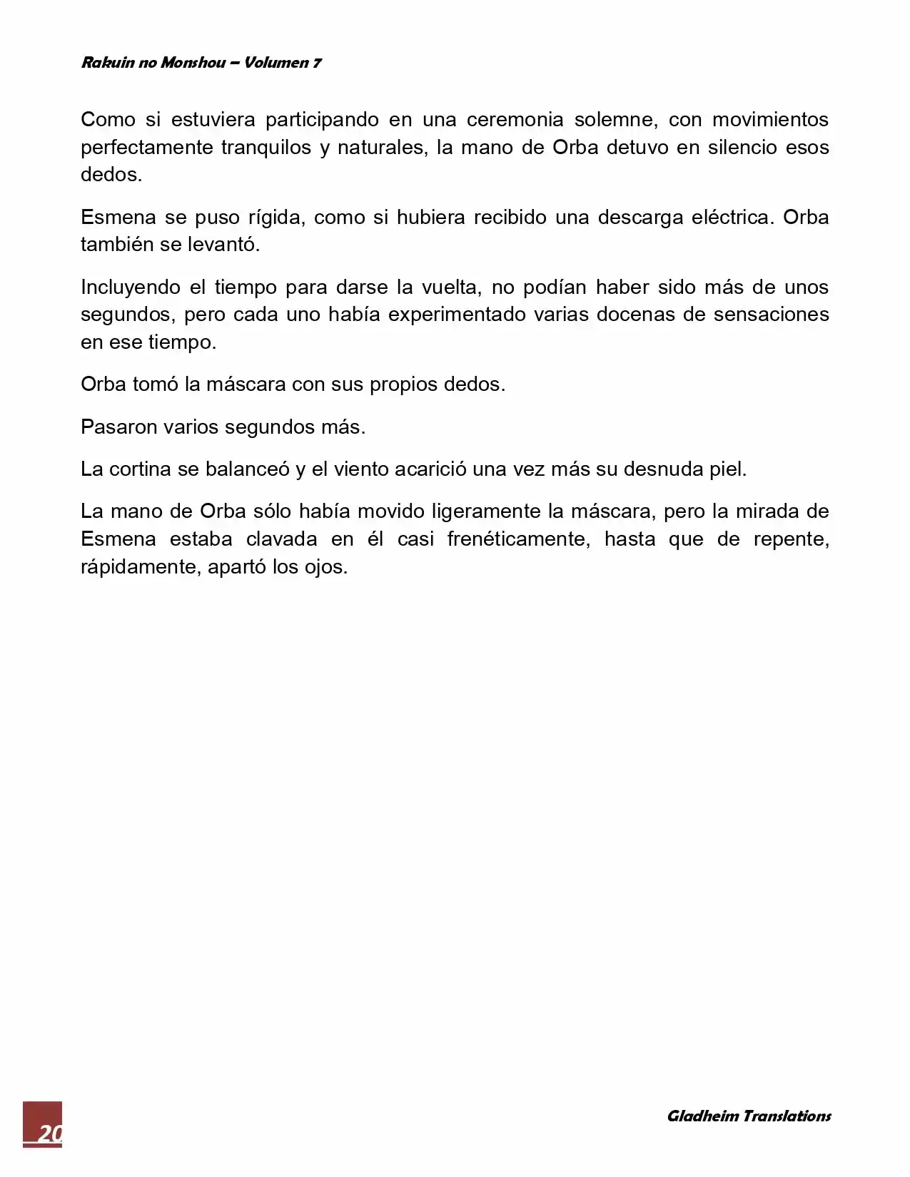 Rakuin No Monshou (Novela) - Capítulo 54 - Página 20 - LectorTMOo