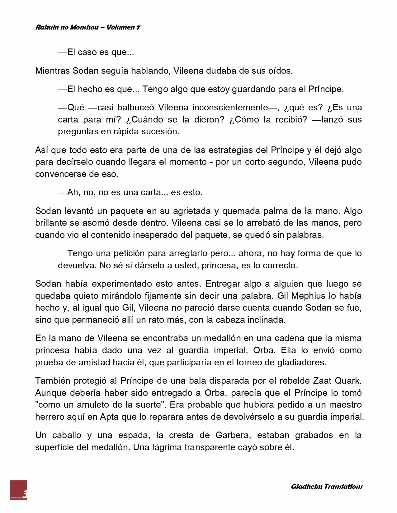 Rakuin No Monshou (Novela) - Capítulo 55 - Página 3 - LectorTMOo