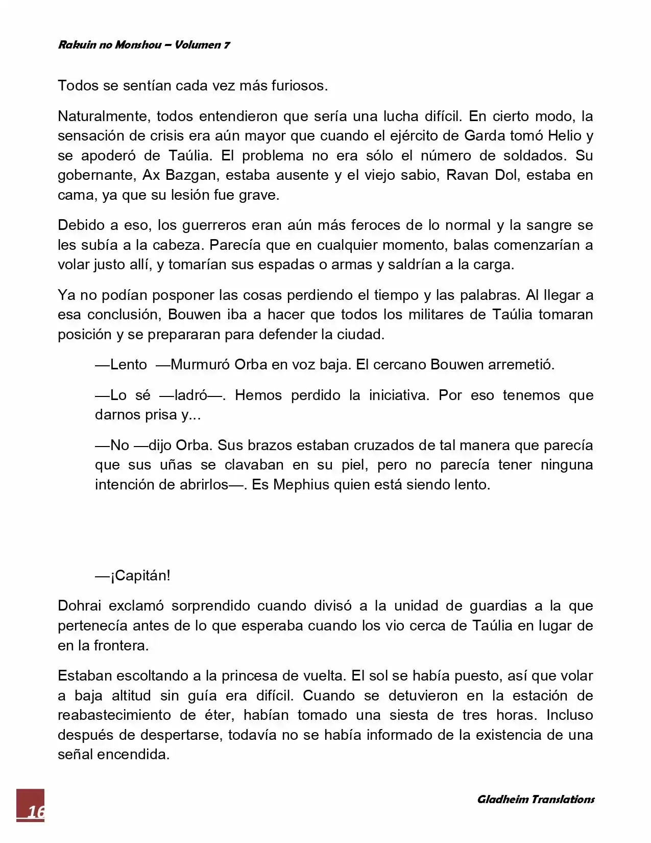 Rakuin No Monshou (Novela) - Capítulo 55 - Página 16 - LectorTMOo