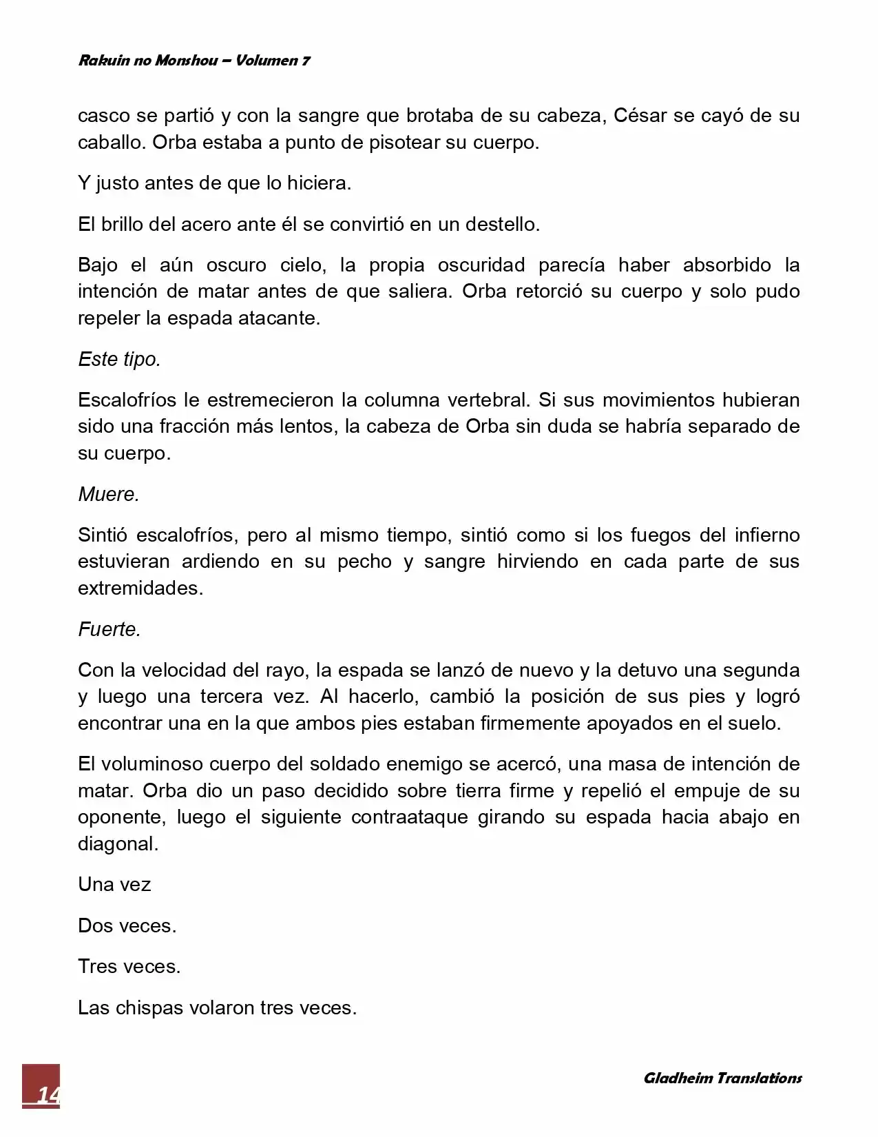 Rakuin No Monshou (Novela) - Capítulo 56 - Página 14 - LectorTMOo
