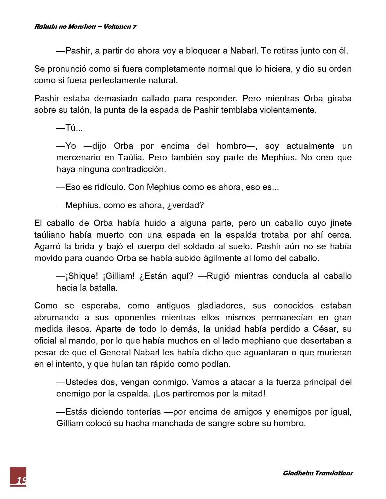 Rakuin No Monshou (Novela) - Capítulo 57 - Página 3 - LectorTMOo