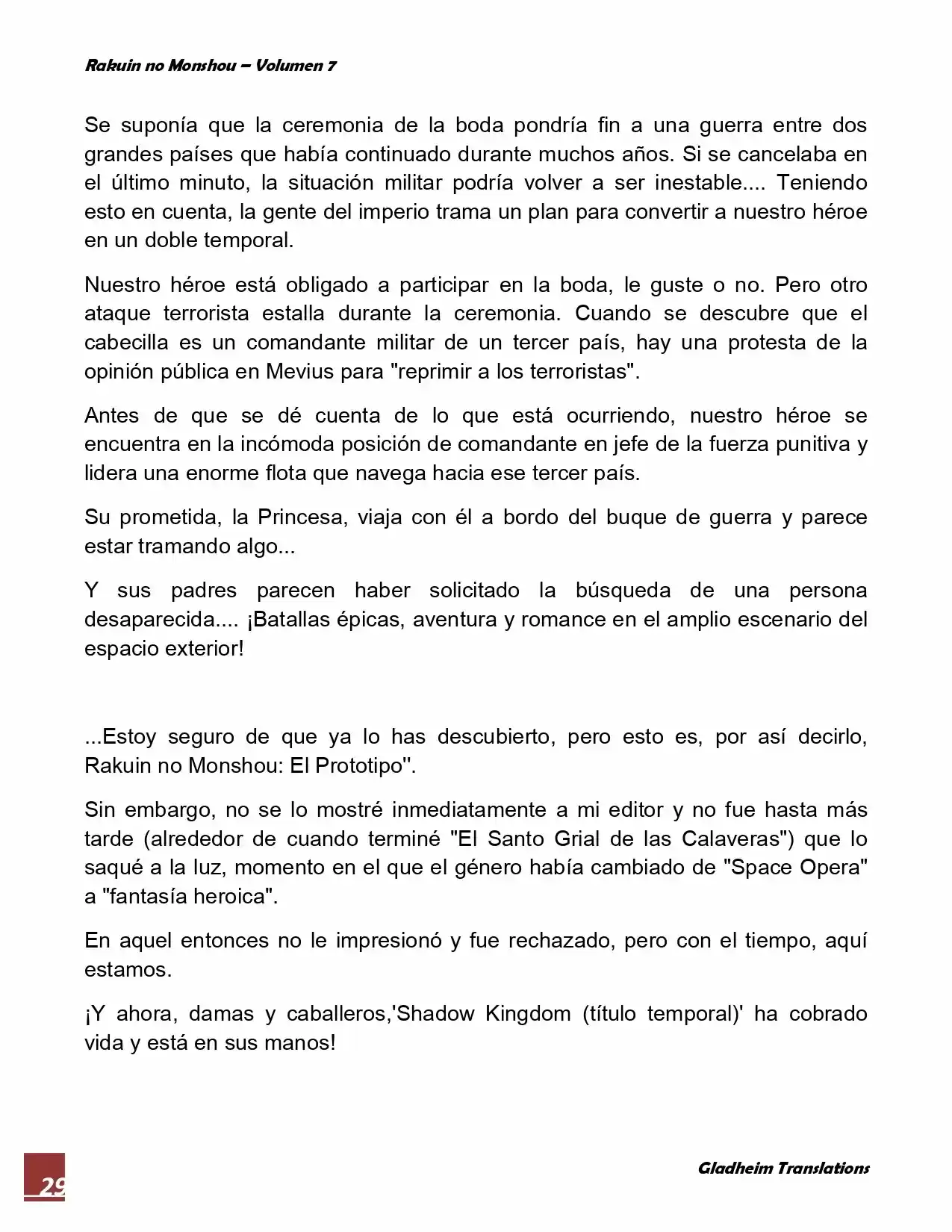 Rakuin No Monshou (Novela) - Capítulo 57 - Página 13 - LectorTMOo