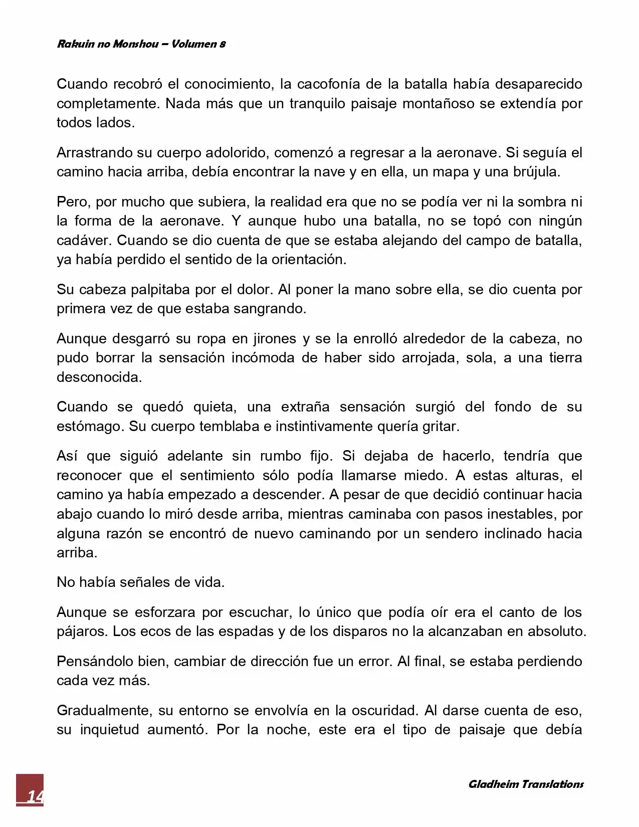 Rakuin No Monshou (Novela) - Capítulo 58 - Página 14 - LectorTMOo