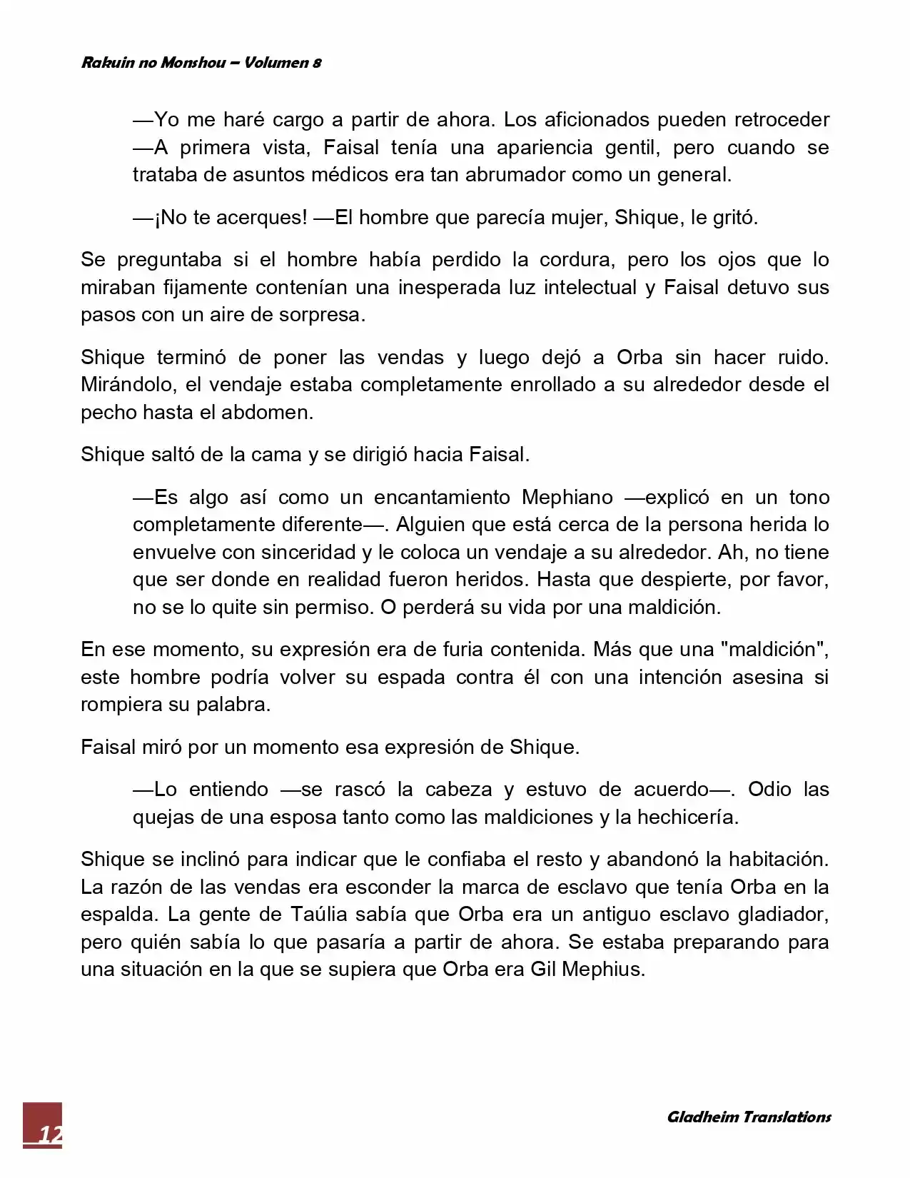Rakuin No Monshou (Novela) - Capítulo 59 - Página 12 - LectorTMOo