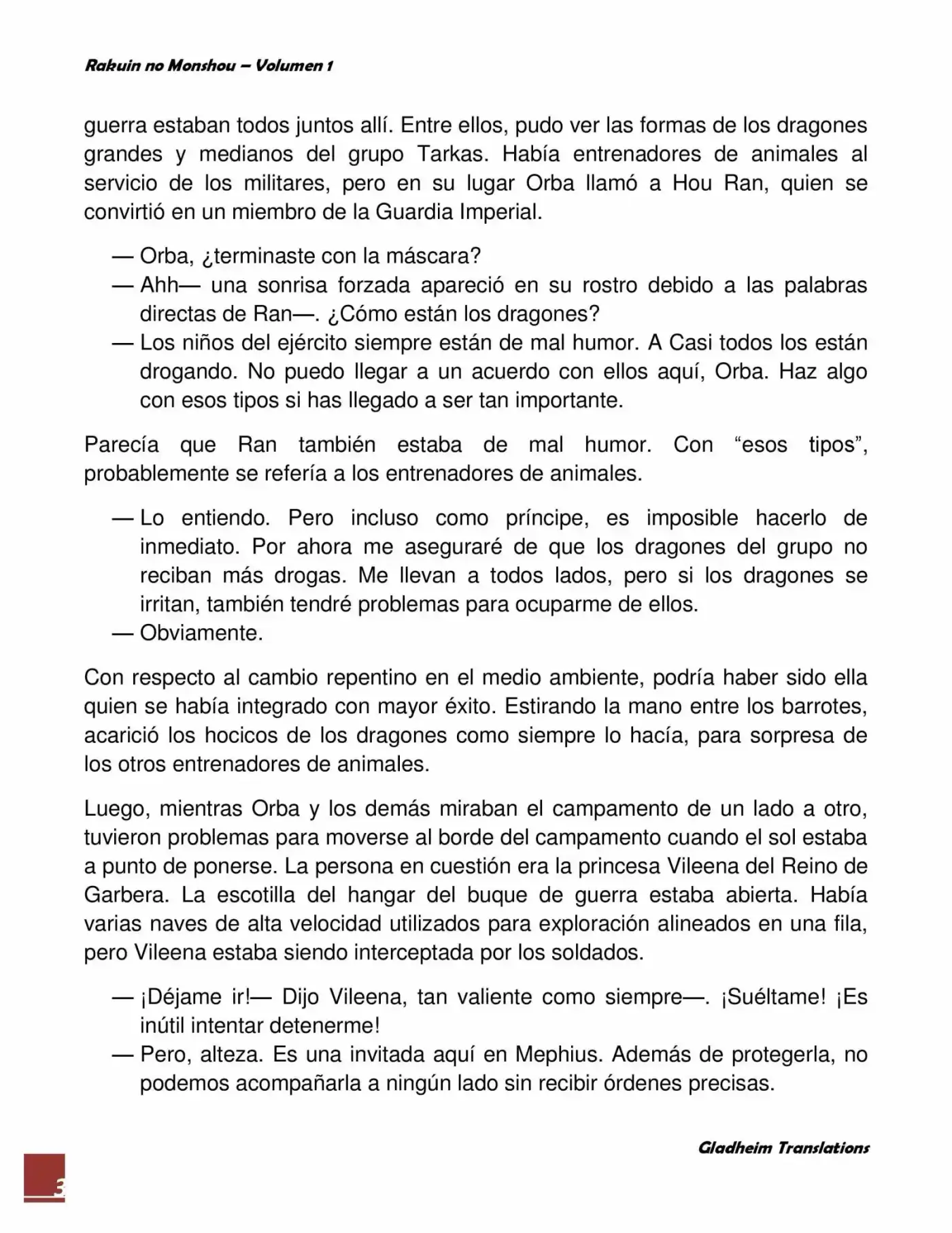 Rakuin No Monshou (Novela) - Capítulo 6 - Página 3 - LectorTMOo