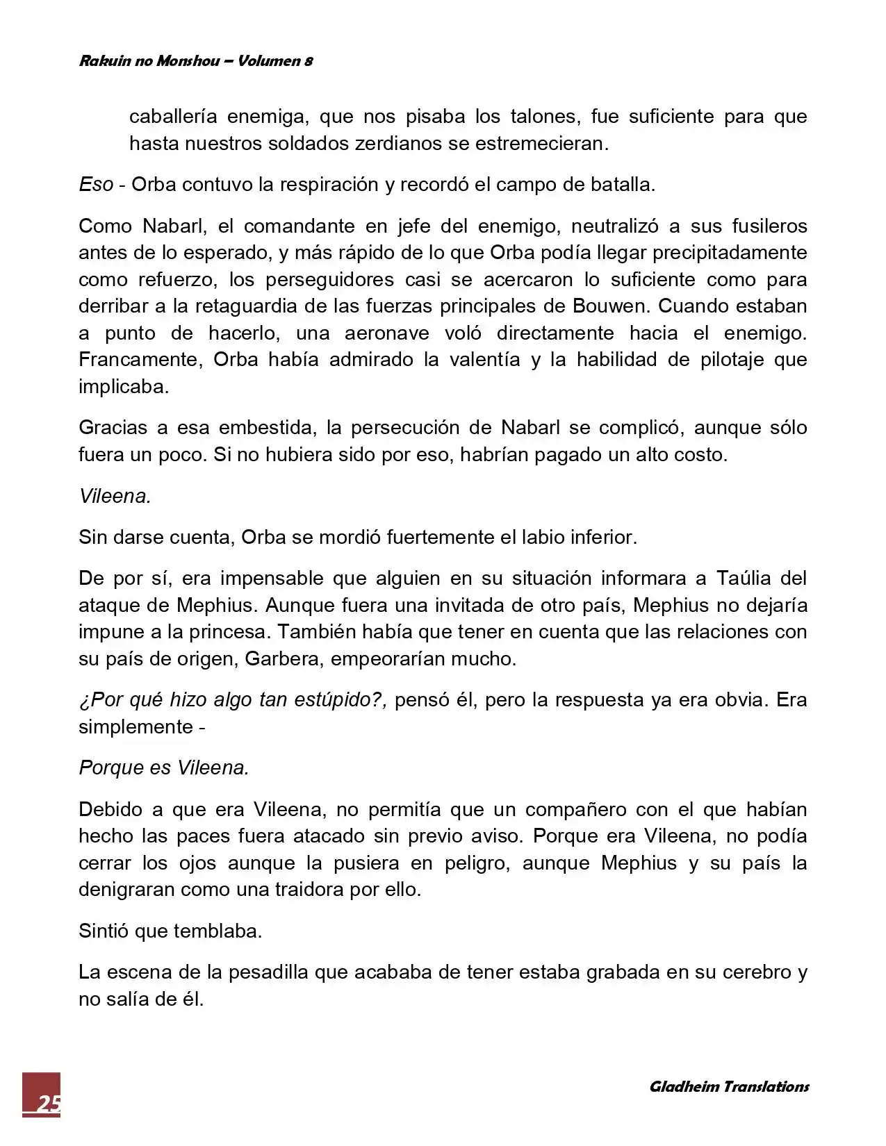 Rakuin No Monshou (Novela) - Capítulo 60 - Página 25 - LectorTMOo