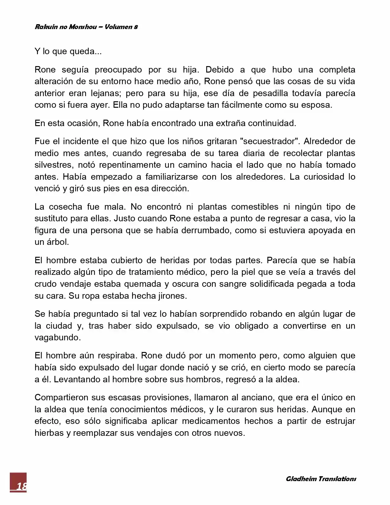 Rakuin No Monshou (Novela) - Capítulo 61 - Página 18 - LectorTMOo