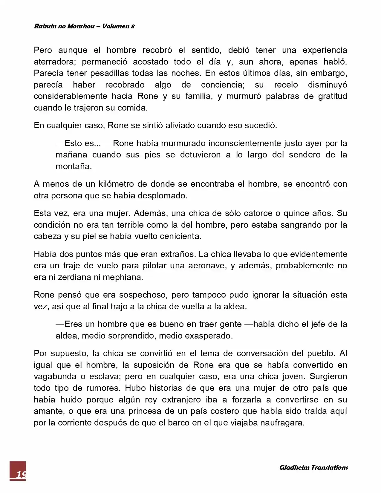 Rakuin No Monshou (Novela) - Capítulo 61 - Página 19 - LectorTMOo