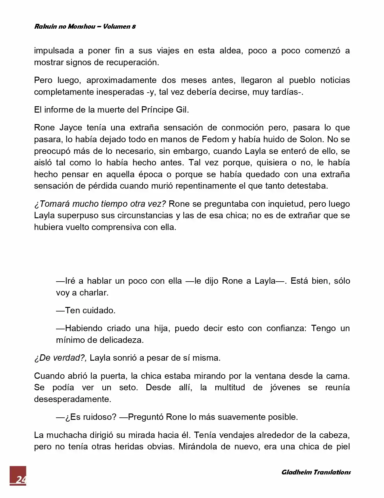 Rakuin No Monshou (Novela) - Capítulo 61 - Página 24 - LectorTMOo
