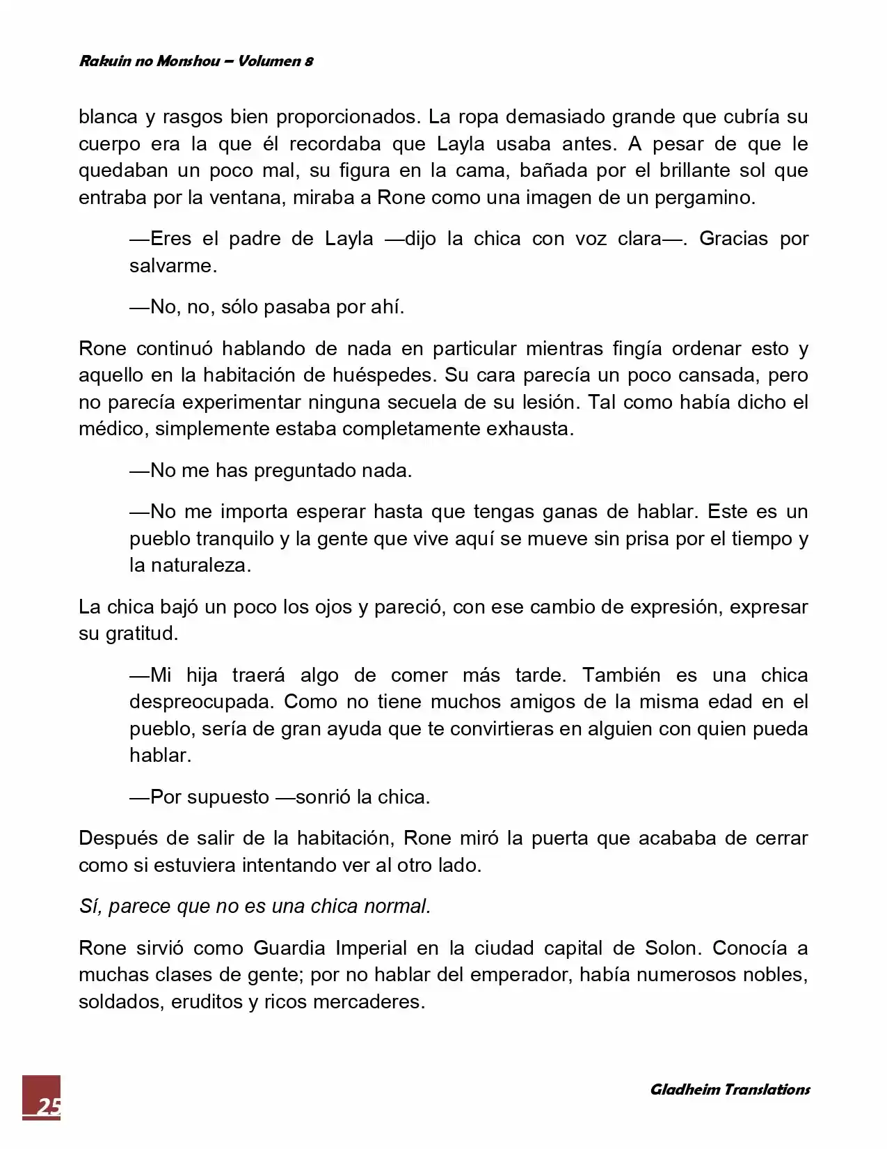 Rakuin No Monshou (Novela) - Capítulo 61 - Página 25 - LectorTMOo