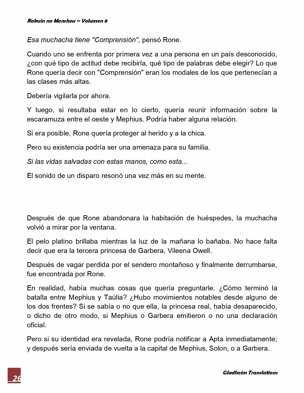 Rakuin No Monshou (Novela) - Capítulo 61 - Página 26 - LectorTMOo