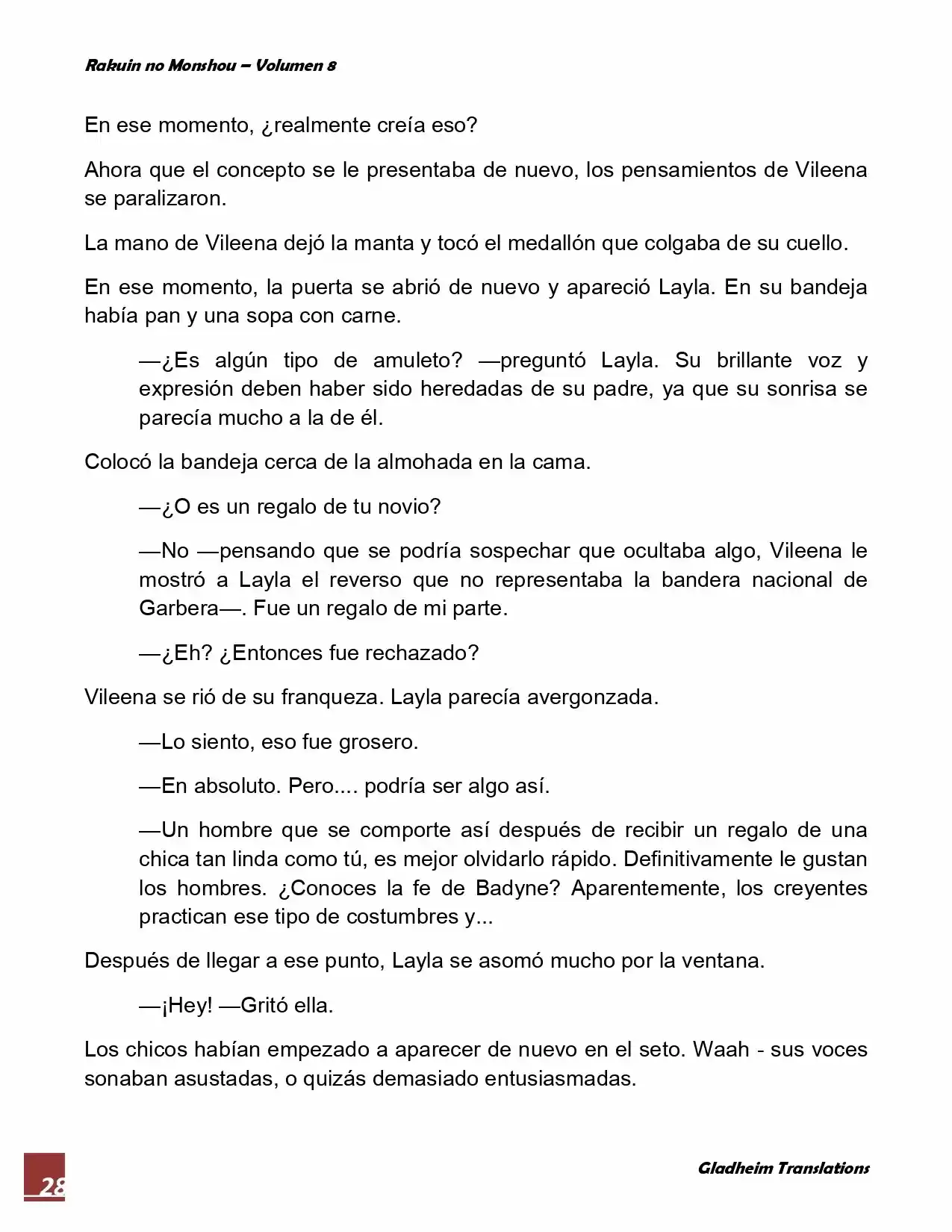 Rakuin No Monshou (Novela) - Capítulo 61 - Página 28 - LectorTMOo