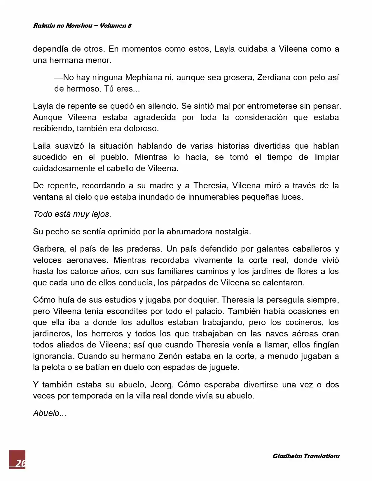 Rakuin No Monshou (Novela) - Capítulo 63 - Página 26 - LectorTMOo