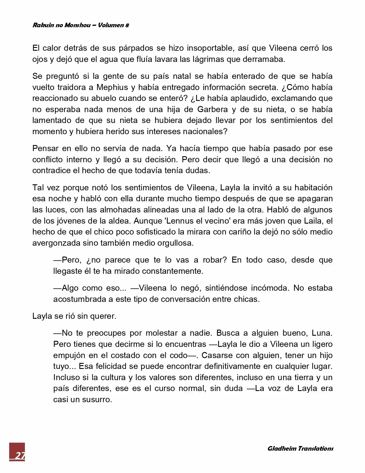 Rakuin No Monshou (Novela) - Capítulo 63 - Página 27 - LectorTMOo