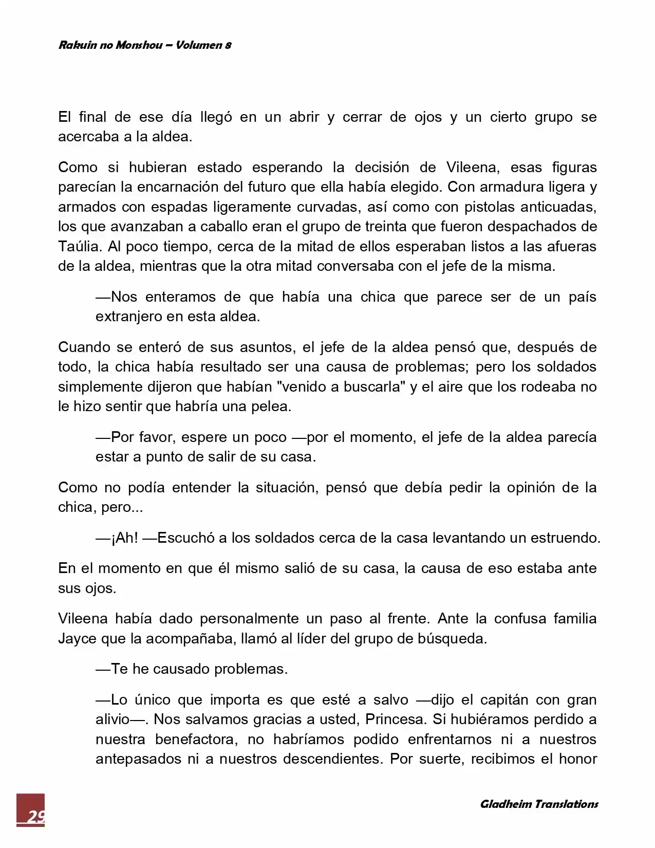 Rakuin No Monshou (Novela) - Capítulo 63 - Página 29 - LectorTMOo